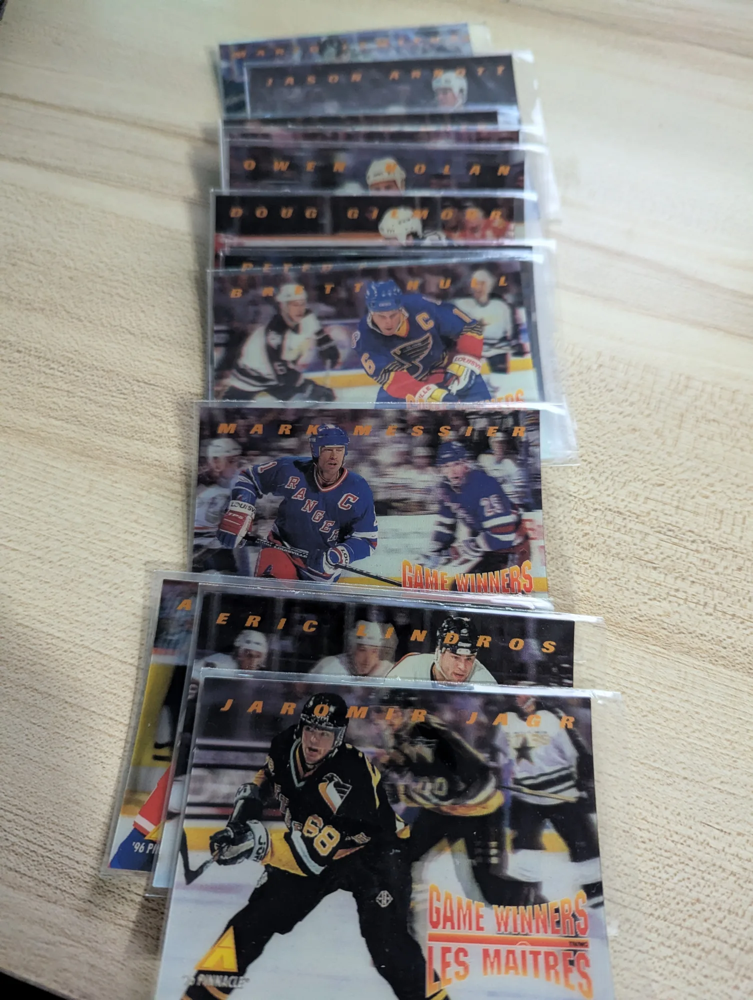 1994 Pinnacle McDonald's (First 15 cards)