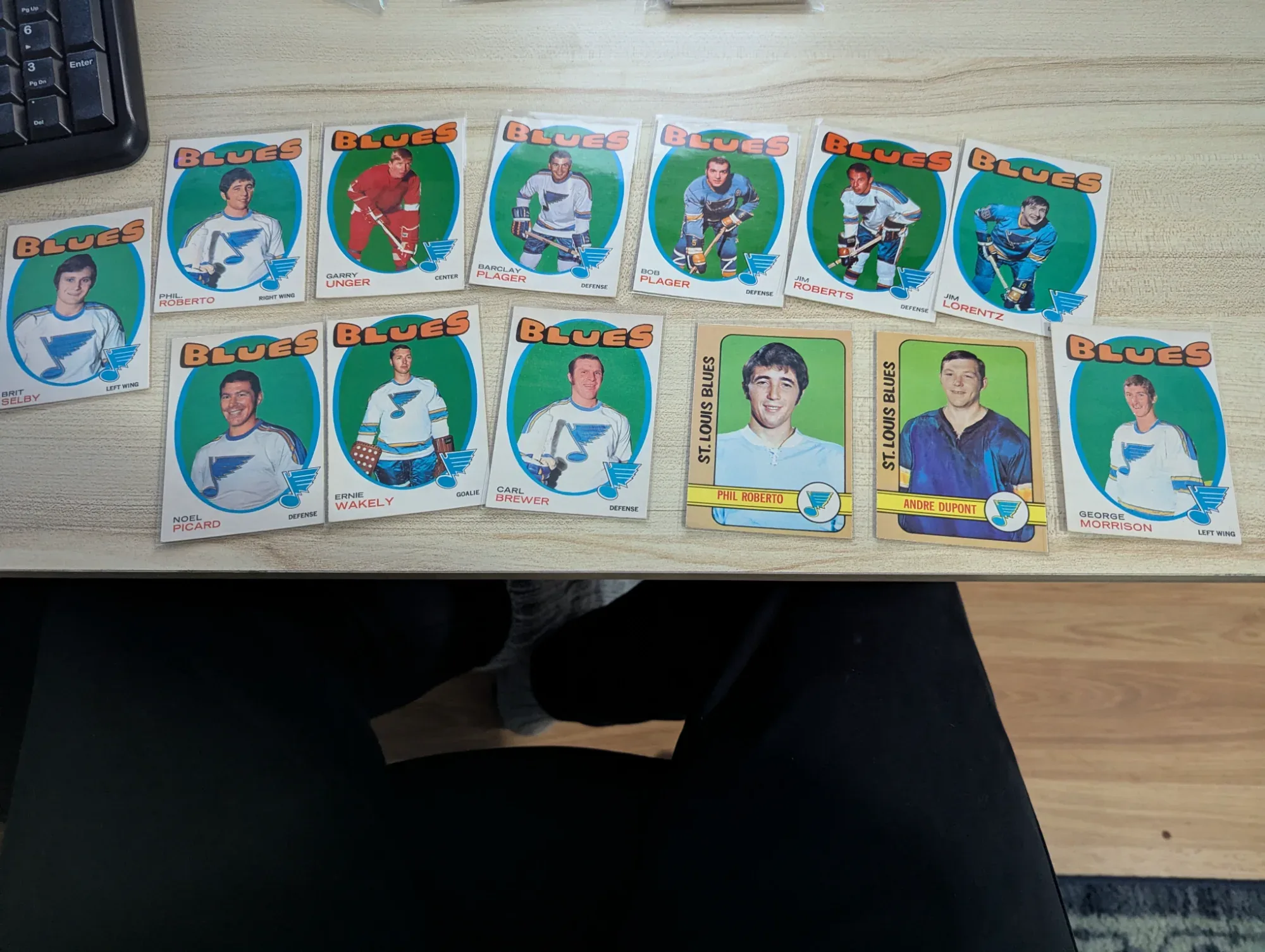 1971&72 OPC Hockey Blues