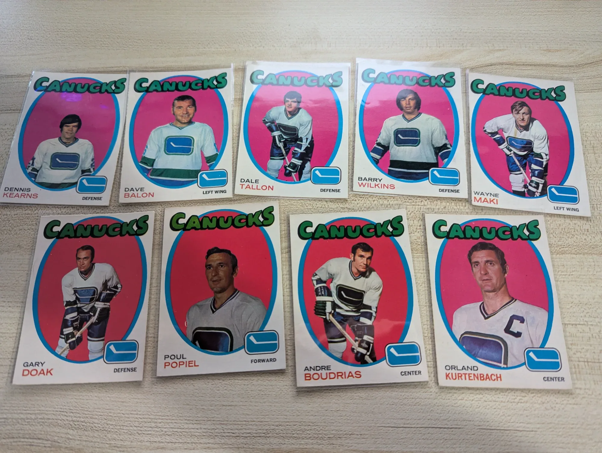 1971 OPC Hockey Canucks