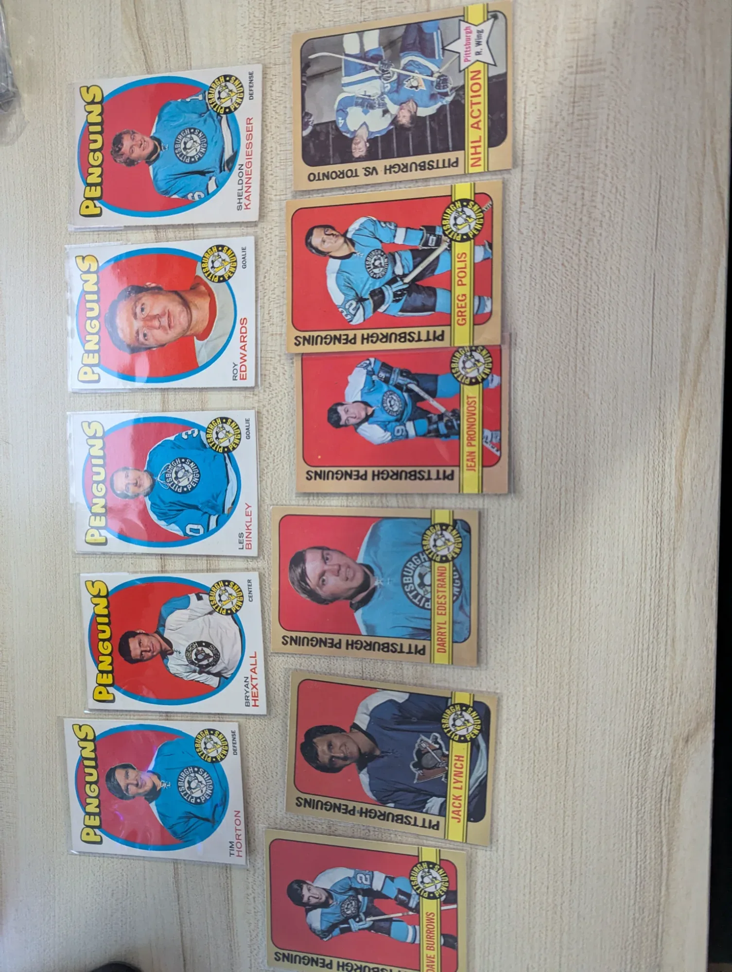 1971&72 OPC Hockey (11 cards)